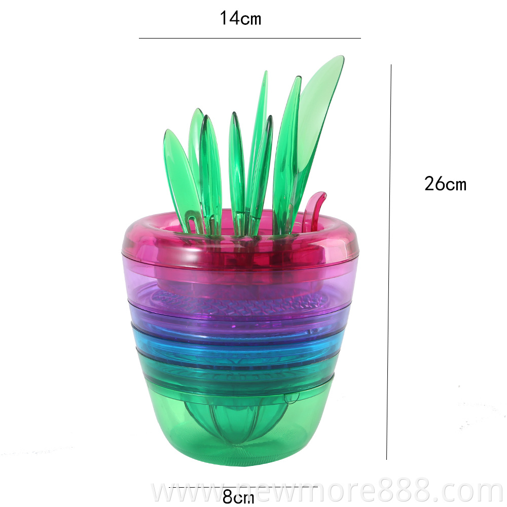 10 Sets Cut Fruits Vegetable Machine